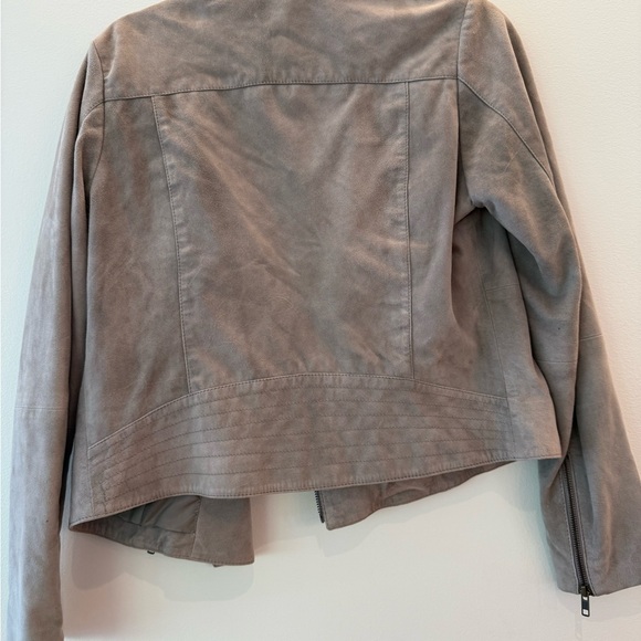 Boden Gray Suede Jacket, size M - Picture 3 of 4